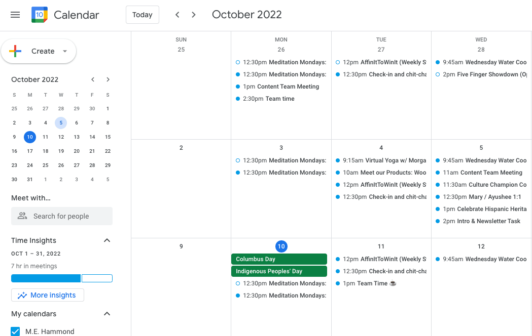 Google Calendar helps lawyers schedule meetings, court dates, and other administrative tasks. 